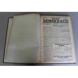 Národní demokracie 1920, roč. II. (červenec-prosinec) (noviny, deník, první republika, mj. Sokolští pracovníci o sletu, Za Janem Husem!, Těšínsko, Revolta Němců na českém severu, Polsko-ruská válka, Němci do vlády?)