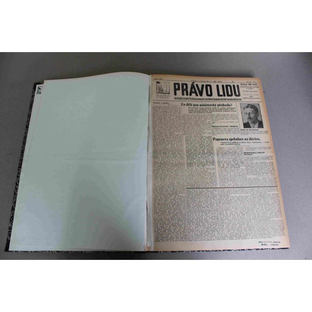 Právo lidu 1932, roč. XLI (září) (noviny, deník, první republika, sociální demokracie, mj. Kam spějí státní statky?, Papen se smiřuje s Hitlerem?, Pod prvním pražským mrakodrapem, G. Grosz - výstava Praha, Říšský sněm rozpuštěn, Gandhí) Právo lidu 1932, roč. XLI (září) (noviny, deník, první republika, sociální demokracie, mj. Kam spějí státní statky?, Papen se smiřuje s Hitlerem?, Pod prvním pražským mrakodrapem, G. Grosz - výstava Praha, Říšský sněm rozpuštěn, Gandhí)