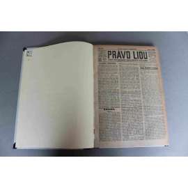 Právo lidu 1924, roč. XXXIII (březen) (noviny, deník, první republika, sociální demokracie, mj. Hittlerův proces [Hitler], Lundendorf mluví..., B. Smetana, Ze života našeho presidenta, Podkarpatská Rus, Generál Pellé mrtev!, V. Tusar - mrtev)