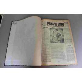 Právo lidu 1925, roč. XXXIV (květen) (noviny, deník, první republika, sociální demokracie, mj. Prvému máji 1925!, Evropu zachrání jen ochota k míru, Trocký stane se ruským diktátorem, Konference Malé Dohody, Hindenburg složil přísahu)