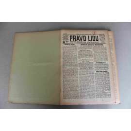 Právo lidu 1921, roč. XXX (prosinec) (noviny, deník, první republika, sociální demokracie, mj. O německé reparace, Stávka ostravských horníků, Papež proti ČSR, Maďarská vláda a Karlův puč, Bela Kun na pranýři komunistů)