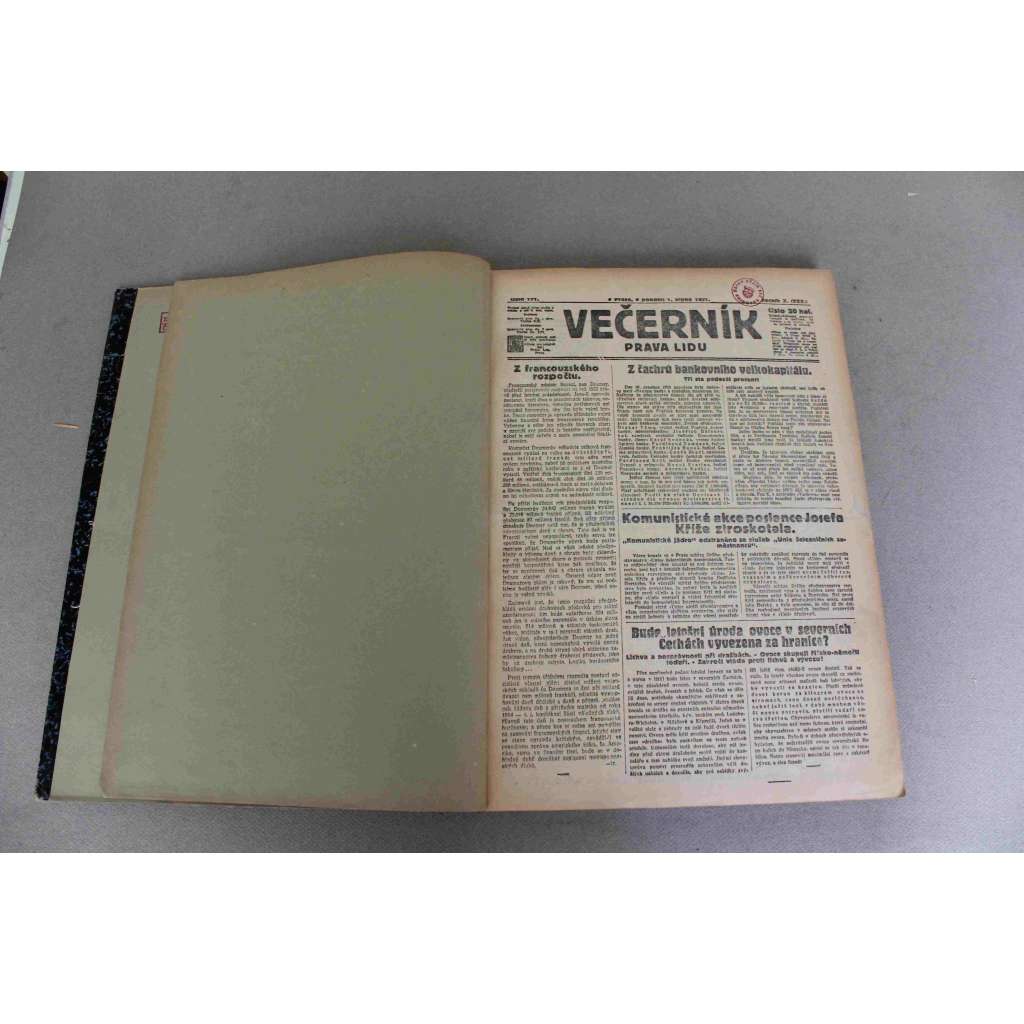 Právo lidu 1921, roč. XXX (srpen) (noviny, deník, první republika, sociální demokracie, mj. Výstava Družstevní práce, Srbské atentáty, Vyvlastnění Habsburků, Legionáři a čeští komunisté, Alois Jirásek, Irská otázka)