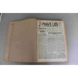 Právo lidu 1921, roč. XXX (duben) (noviny, deník, první republika, sociální demokracie, mj. Návrat Karla Habsburka do Maďarska, Exkrál Karel, Za příkladem Švýcarska, Nespravedlivý zákon o Velké Praze, Pranice před komunistickým sjezdem)