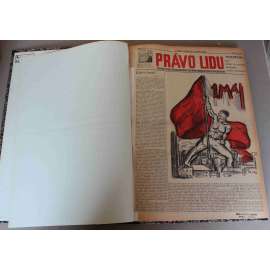 Právo lidu 1932, roč. XLI (květen) (noviny, deník, první republika, sociální demokracie, mj. 1. Máj, Hitlerovy finanční zdroje, Letecká tragedie ve Kbelích, Francouzský president obětí atentátu, O příští komunikaci Velké Prahy [metro])