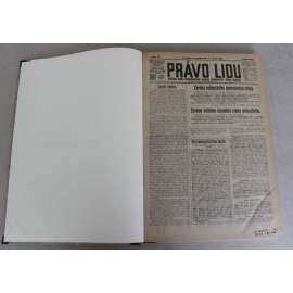 Právo lidu 1915, roč. XXIV (únor) (noviny, deník, první světová válka, sociální demokracie, mj. Posiční boje na Dunajci, Válka Turecka s trojdohodou, Boje v Karpatech, Italie a válka, Blokáda ponornými čluny)