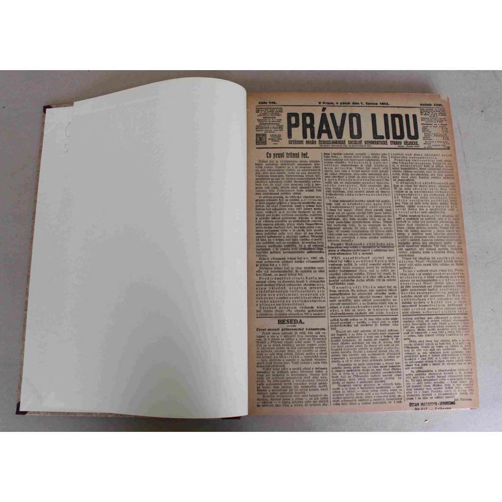 Právo lidu 1917, roč. XXVI (červen) (noviny, deník, první světová válka, sociální demokracie, mj. Proti českým požadavkům, Válka s Amerikou, Boje ve Flandřích, Clam-Martinic odstoupil, Stockholmská konference, Notoričtí čeští velezrádci)