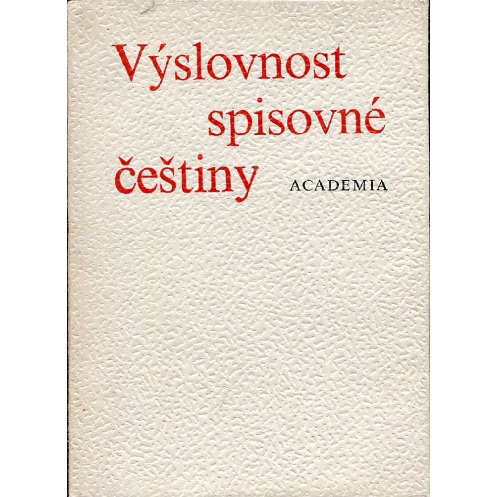 Výslovnost spisovné češtiny