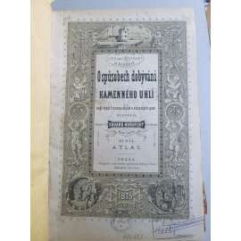 O spůsobech dobývání kamenného uhlí – 3 svazky komplet (monografie o uhlí a jeho těžbě - hornictví, dolování, těžba, průmysl, horniny, nerostné suroviny)