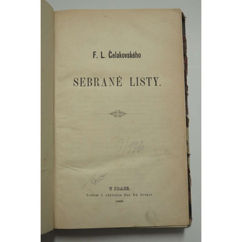 F.L.Čelakovského sebrané listy