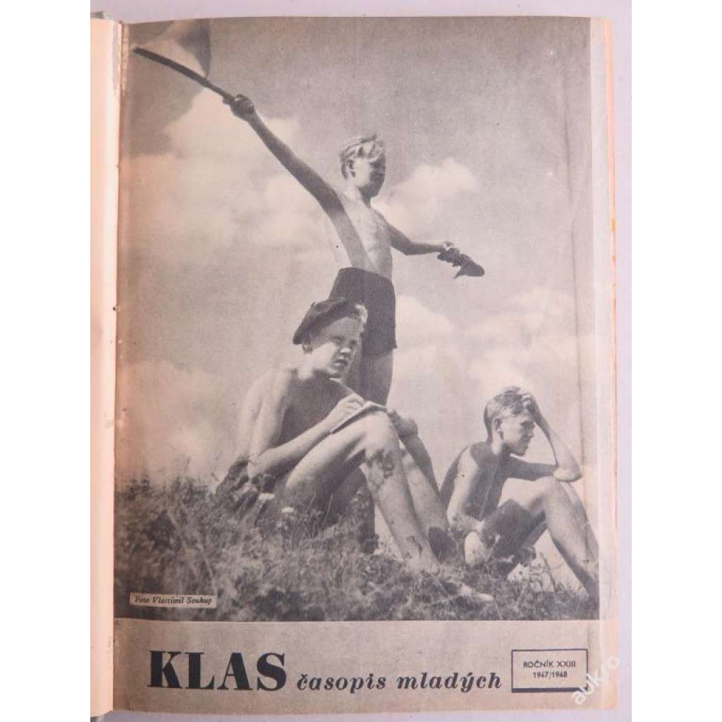 KLAS - ČASOPIS MLADÝCH - roč. XXIII - 1947-48 - s obálkami