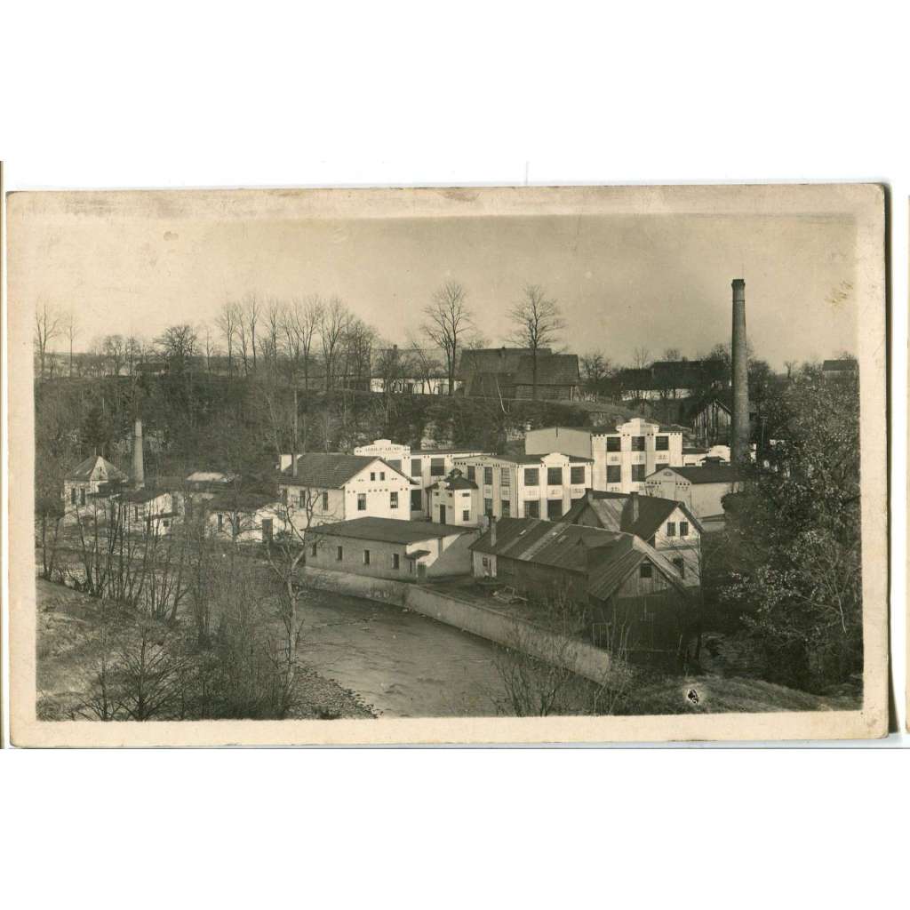 Sopotnice, Ústí nad Orlicí,, továrna, strojní textilní tkalcovna Adolf Munk