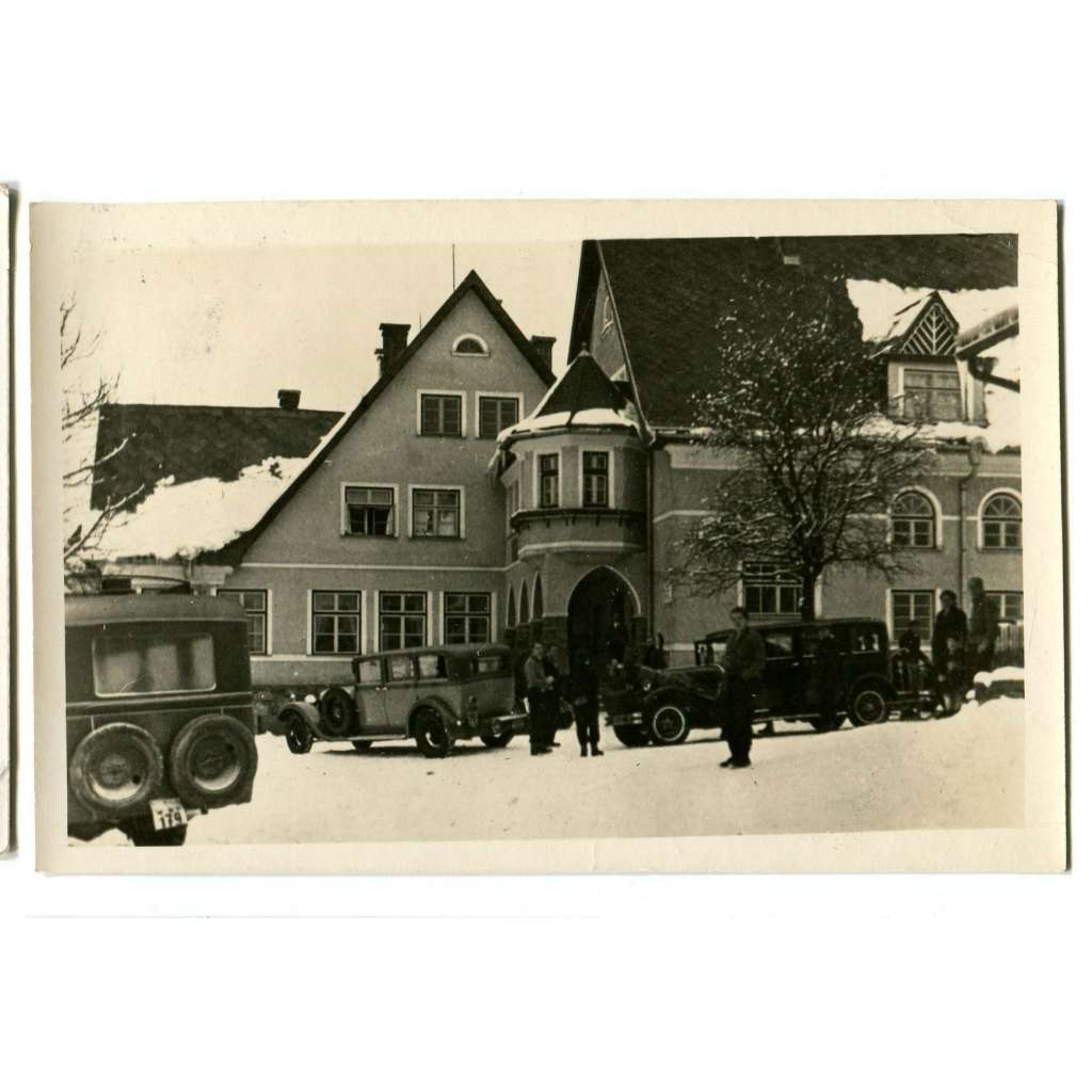 Deštné v Orlických horách, Rychnov nad Kněžnou, hotel Michel, auto automobil