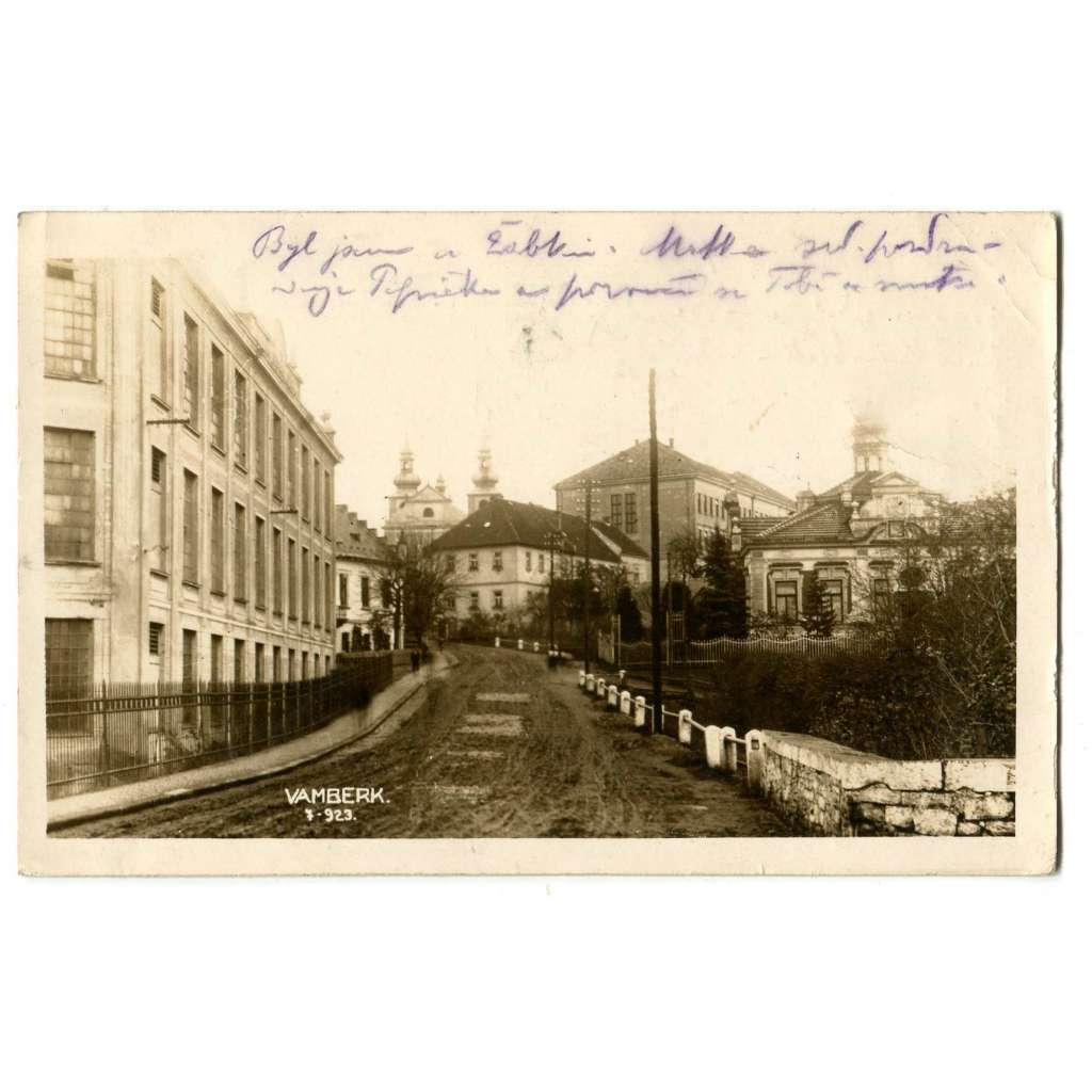 Vamberk, Rychnov nad Kněžnou, textilní továrna