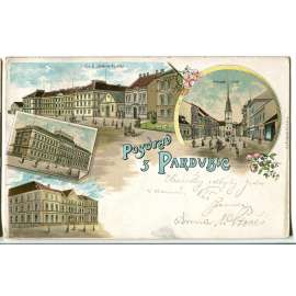 Pardubice litografie