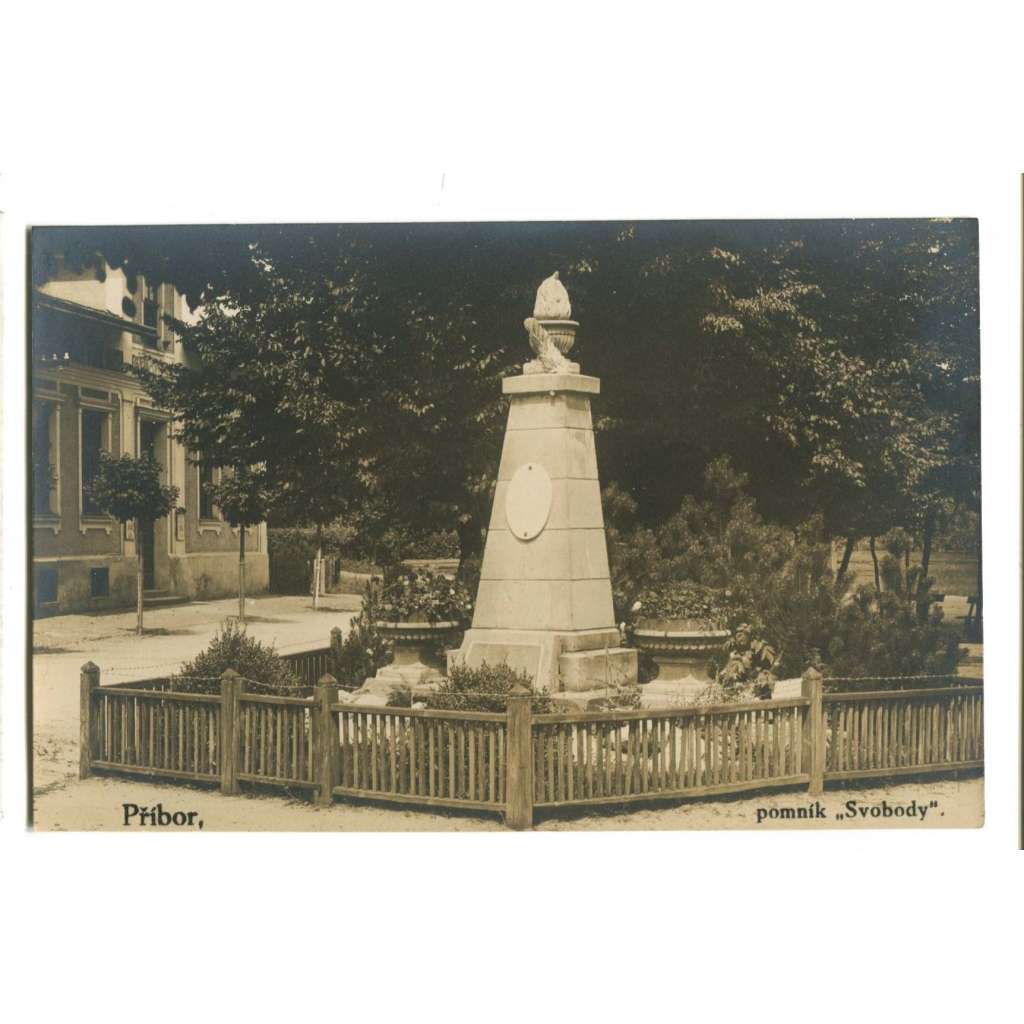 Příbor, Nový Jičín, pomník svobody