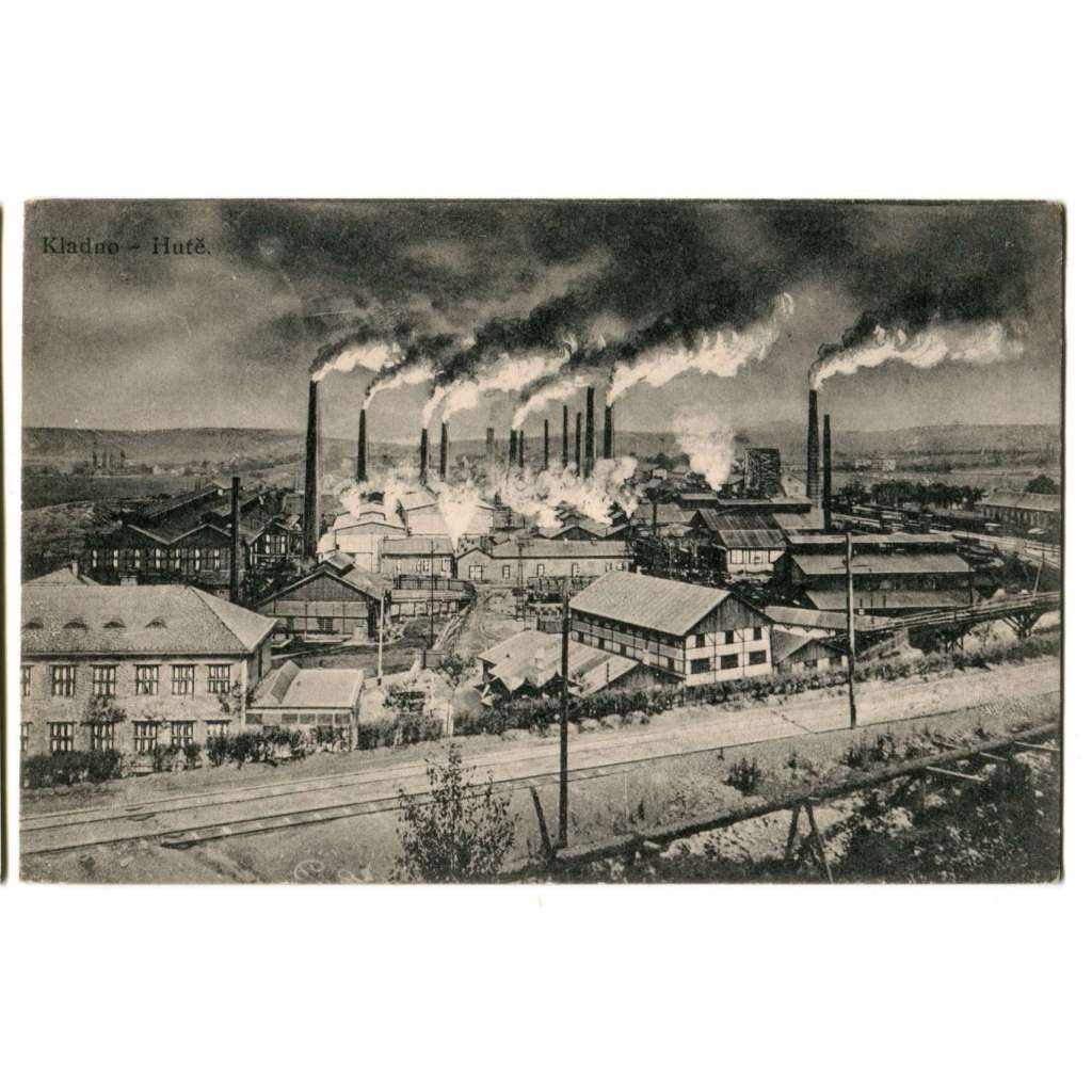 Kladno, továrna, průmysl