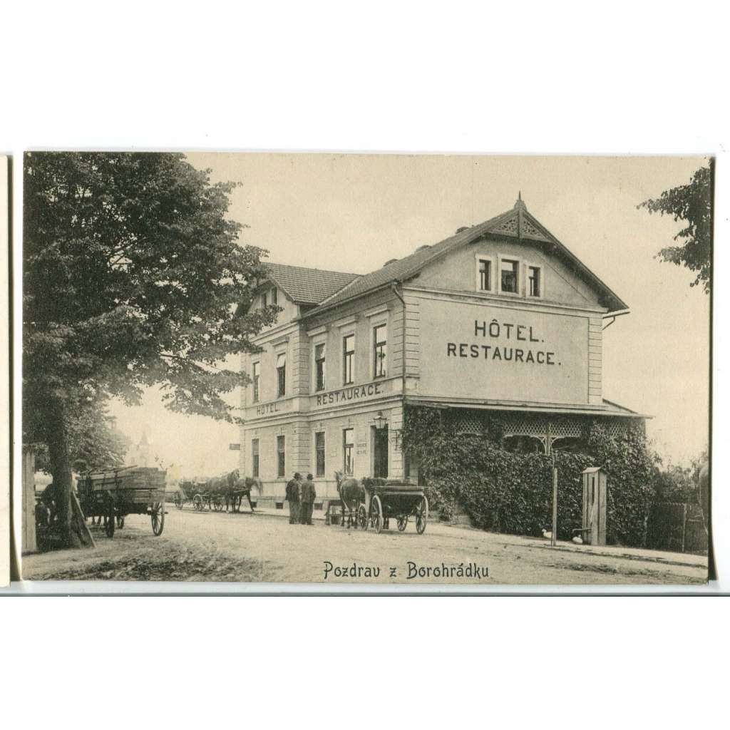 Borohrádek, Rychnov nad Kněžnou, hotel
