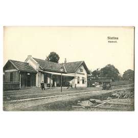 Slatina nad Zdobnicí, Rychnov nad Kněžnou, nádraží, drezína, železnice