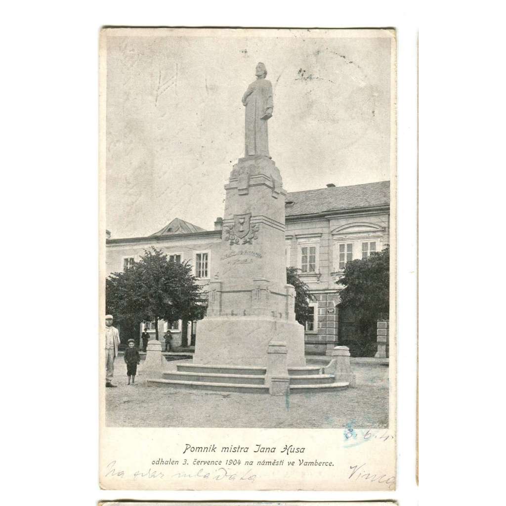Vamberk, Rychnov nad Kněžnou, pomník Hus