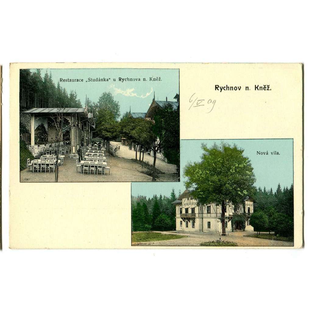 Rychnov nad Kněžnou, Studánka, restaurace.