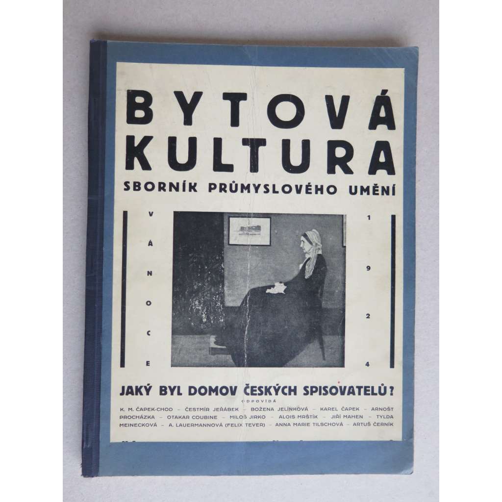 Bytová kultura. Sborník průmyslového umění (nekompletní) Roč. I - 1924/1925