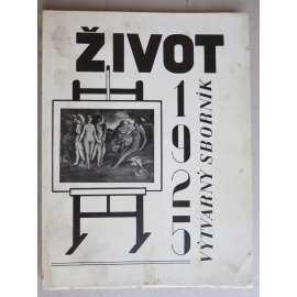 ŹIVOT, výtvarný sborník, roč. 5.- (1925) - OBÁLKA SUTNAR