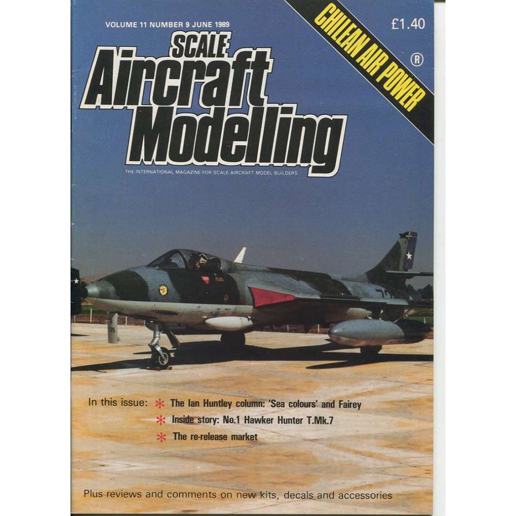 Scale Aircraft Modelling (časopis o letectví) - Vol. 11, No. 9 - 1989