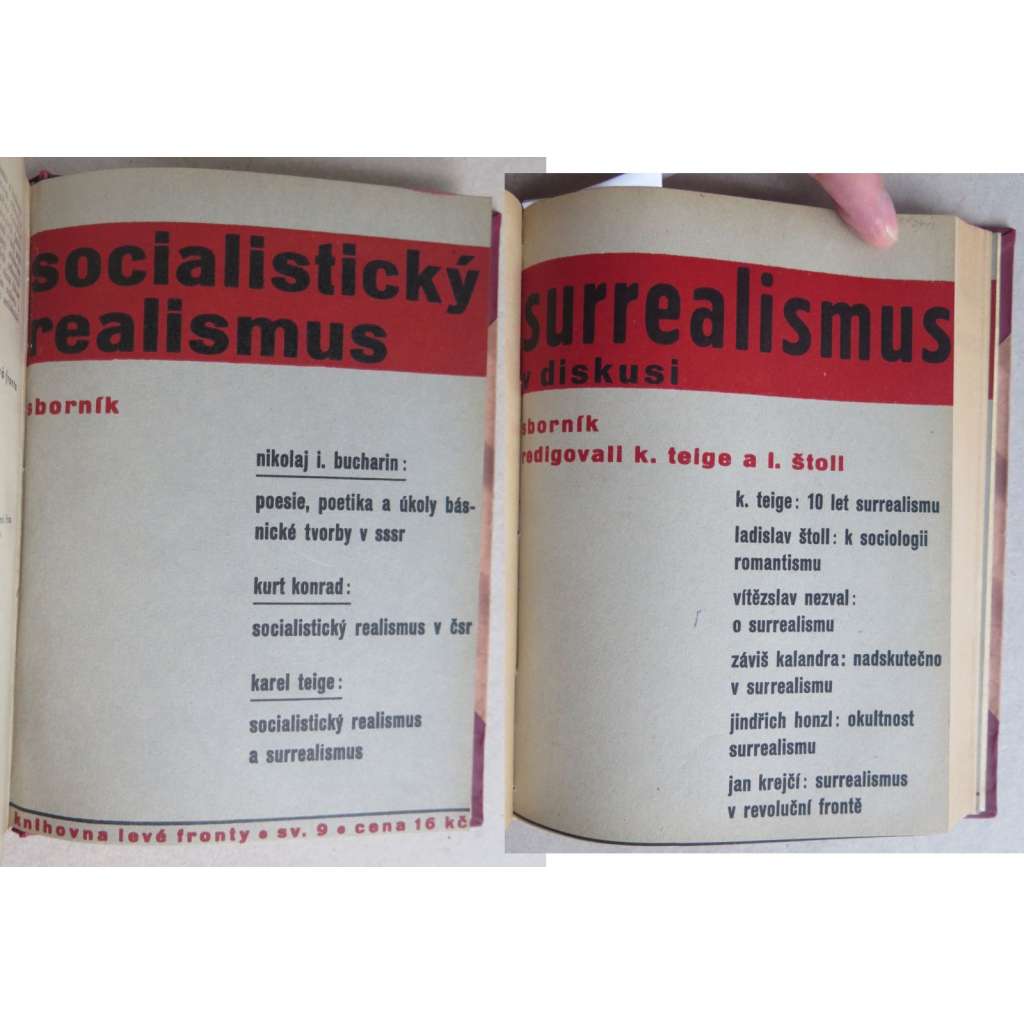 Surrealismus v diskusi + Socialistický realismus (1934, 1935)