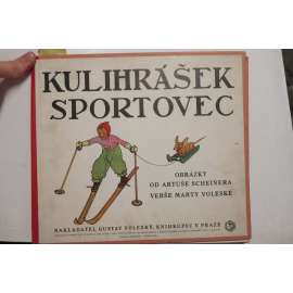 Kulihrášek sportovec (ilustroval Artuš Scheiner)