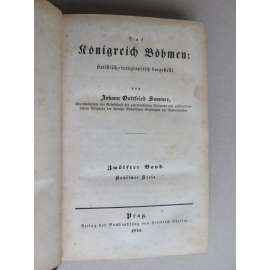 Království české, díl 12. - Kouřimský kraj. - Das Königreich Böhmen - statistisch-topographisch dargestellt. Kauřimer Kreis