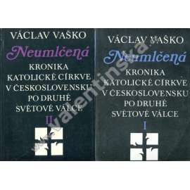 Neumlčená I., II. - Kronika katolické církve v Československu po druhé světové válce (2 svazky)