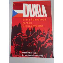 Plakát - Dukla - den armády - komunismus, propaganda