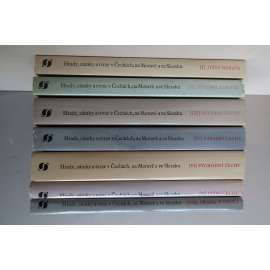 Hrady, zámky a tvrze v Čechách, na Moravě a ve Slezsku 7 svazků KOMPLET (Čechy jižní severní západní střední východní + Morava)