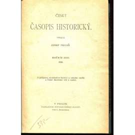 Český časopis historický, ročník XXVI./1920