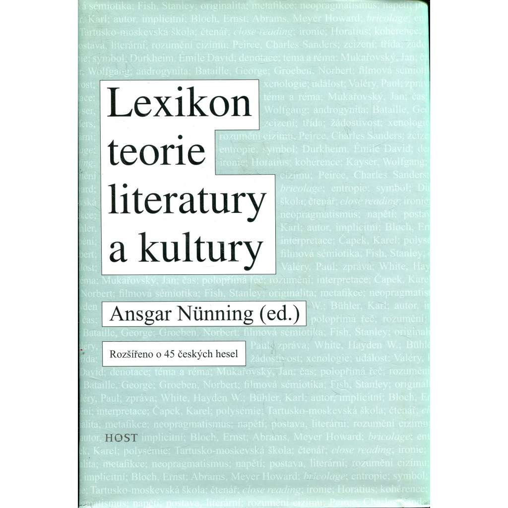 Lexikon teorie literatury a kultury