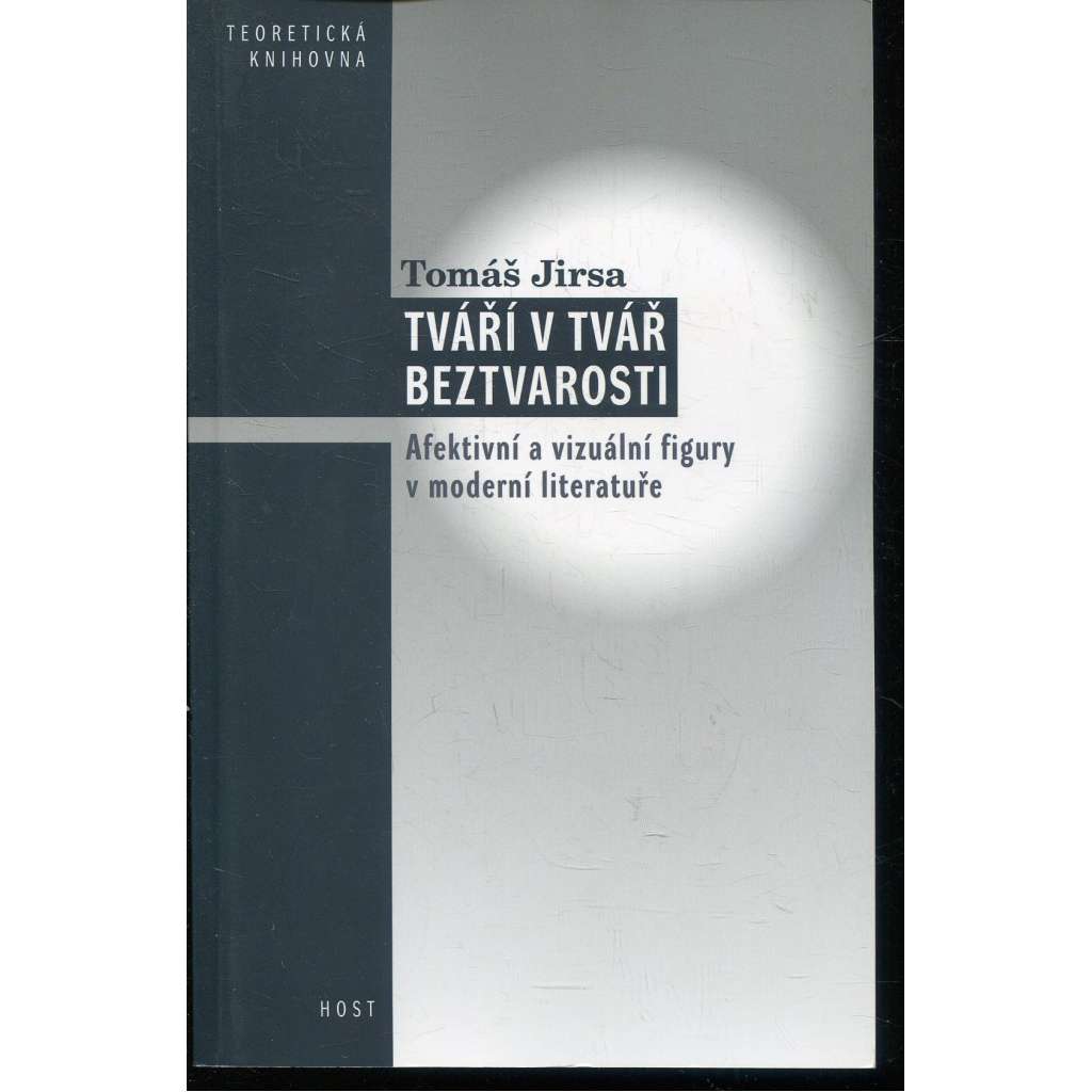 Tváří v tvář beztvarosti. Afektivní a vizuální figury v moderní literatuře