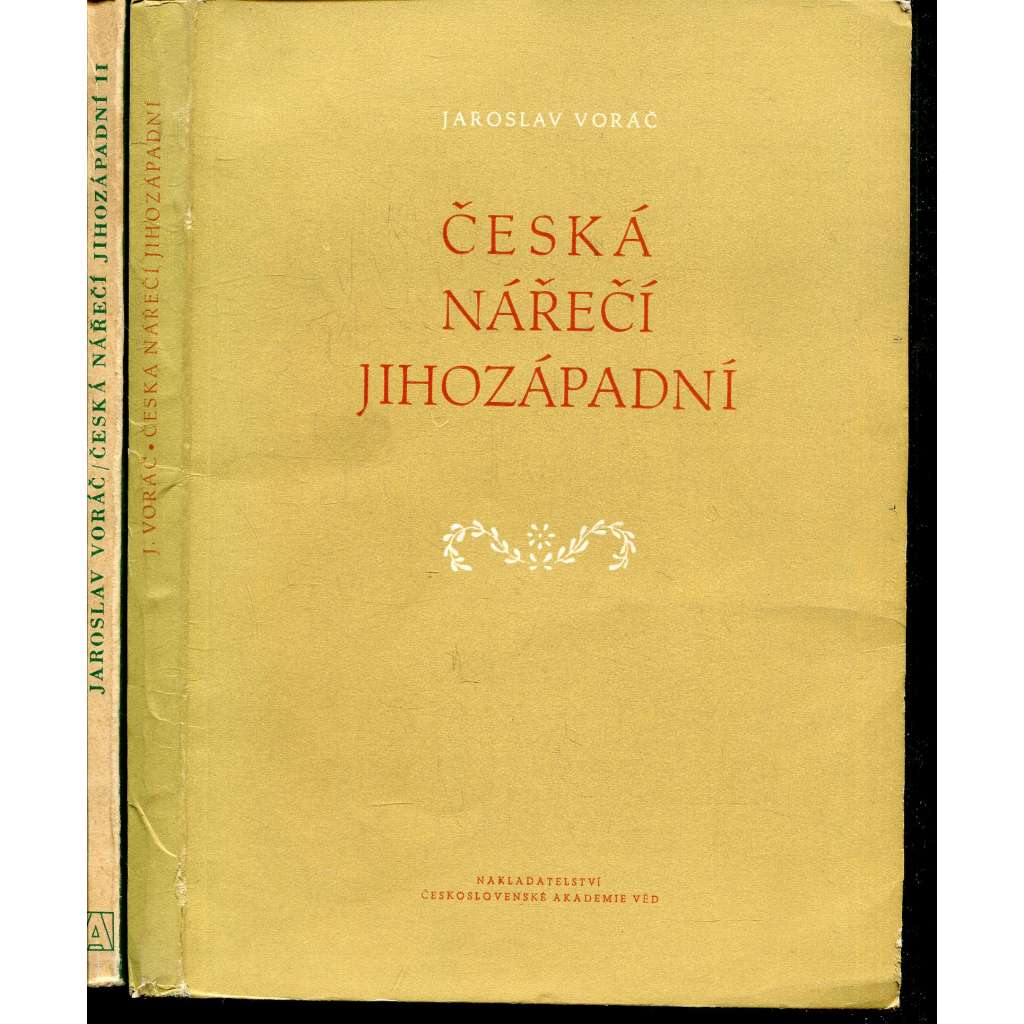 Česká nářečí jihozápadní I. a II. (2svazky)
