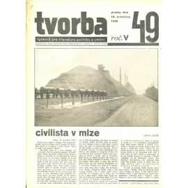 Tvorba, ročník V. (18.12.1930). Týdeník pro literaturu, politiku a umění (časopis)