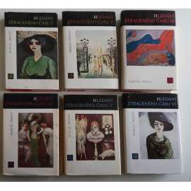 Hledání ztraceného času - PROUST - KOMPLET 6 svazků (edice Světová knihovna) [psychologický román]