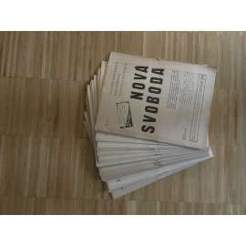 Nová svoboda, ročník X., číslo 1-13, 18-25, 27-38 a 42/1932. List pro informaci hospodářskou, kulturní a politickou