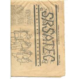Sršatec, ročník V., číslo 2/1924. Satirický týdenník (časopis, noviny)