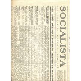 Socialista (24.4.1923) - staré noviny, 1. republika (List socialistického sjednocení)