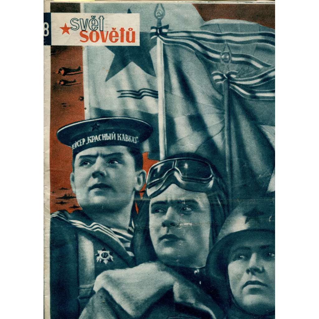 Svět sovětů, ročník XIII., číslo 8/1950 (časopis, noviny)