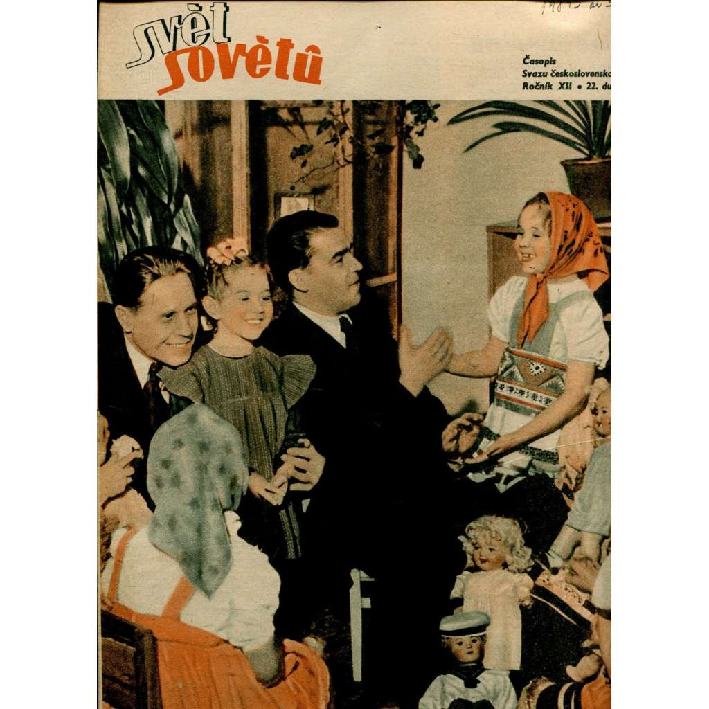 Svět sovětů, ročník XII., číslo 17/1949 (časopis, noviny)
