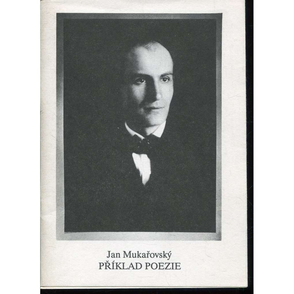 Příklad poezie [K otázce trvalé platnosti Máchova díla; Karel Hynek Mácha a jeho Máj]