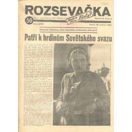 Rozsevačka, ročník IX., číslo 2/1934 (časopis, 1. republika, noviny)