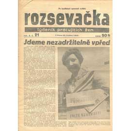 Rozsevačka, ročník X., číslo 21/1935 (časopis, 1. republika, noviny) - Týdeník pracujících žen