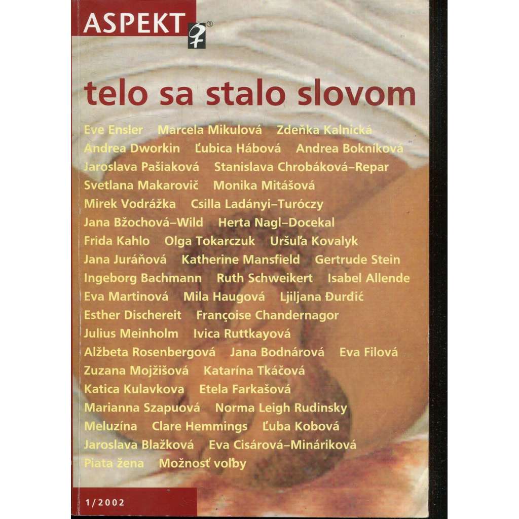 Aspekt, číslo 1/2002. Telo sa stalo slovom (text slovensky) - časopis