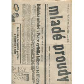 Mladé proudy, ročník XXVIII., číslo 15/1933 (1. republika, staré noviny)