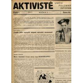 Aktivisté, ročník II., číslo 1-10/1939 (časopis, noviny)